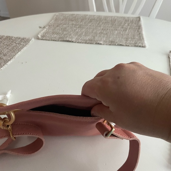 Hammitt Tony- small, color- sorbet pink, brushed gold hardware detail - Picture 4 of 5